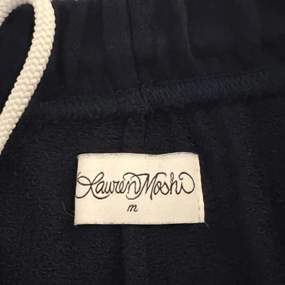 Lauren Moshi Bolt Joggers ~ Size Medium ~ Color Navy - Picture 5 of 10